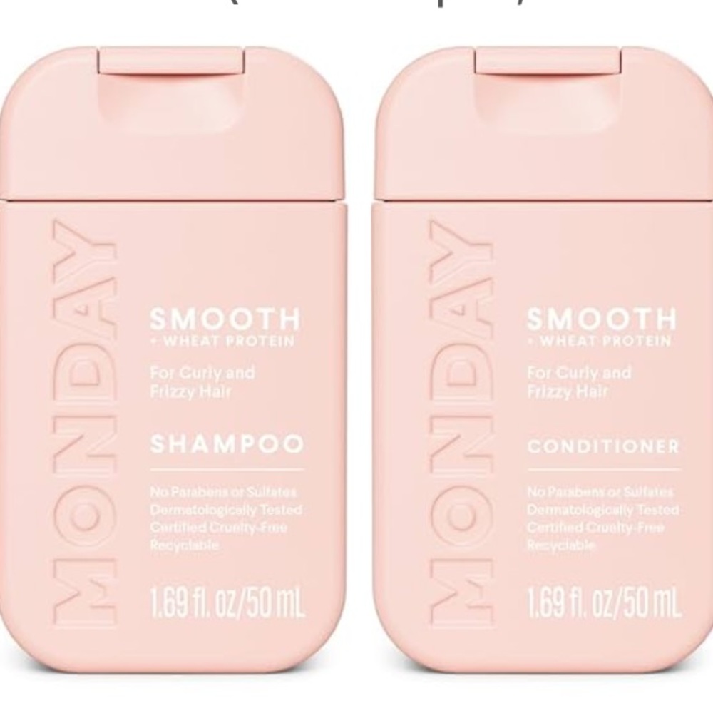 Monday Travel Shampoo & Conditioner Set
